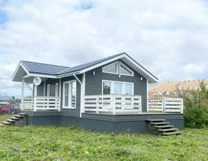 Дом 66м², 1-этажный, участок 6 сот.  