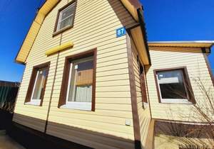 Дом 60м², 2-этажный, участок 6 сот.  