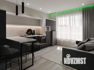 1-к квартира, посуточно, 47м2, 1/1 этаж