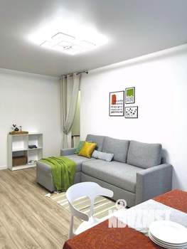 1-к квартира, посуточно, 45м2, 1/1 этаж