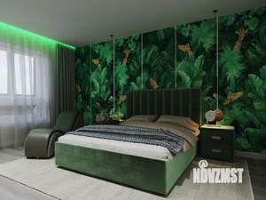 1-к квартира, посуточно, 47м2, 1/1 этаж