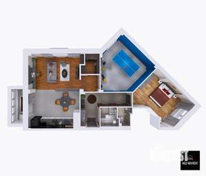 3-к квартира, посуточно, 100м2, 9/10 этаж