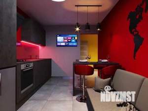 1-к квартира, посуточно, 43м2, 1/1 этаж