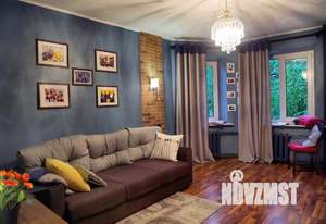 1-к квартира, посуточно, 60м2, 1/1 этаж