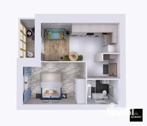 1-к квартира, посуточно, 38м2, 10/10 этаж