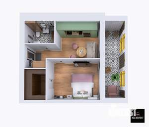 1-к квартира, посуточно, 35м2, 6/10 этаж