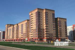 1-к квартира, строящийся дом, 44м2, 6/9 этаж