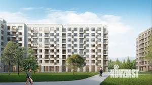 2-к квартира, строящийся дом, 49м2, 2/8 этаж