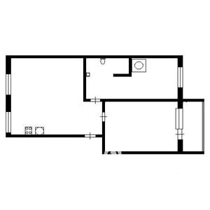 2-к квартира, вторичка, 60м2, 2/6 этаж