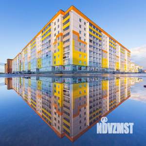 1-к квартира, строящийся дом, 45м2, 8/9 этаж