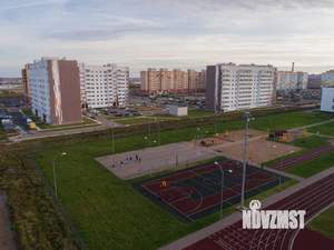 1-к квартира, строящийся дом, 44м2, 3/9 этаж