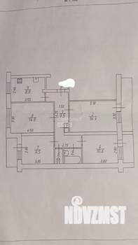 4-к квартира, вторичка, 86м2, 1/9 этаж