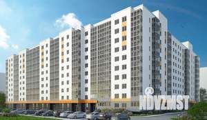 3-к квартира, строящийся дом, 64м2, 9/10 этаж