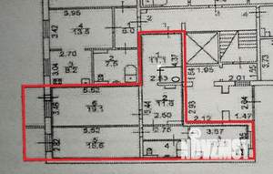 2-к квартира, вторичка, 71м2, 1/9 этаж