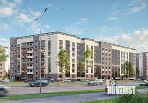 2-к квартира, строящийся дом, 78м2, 1/7 этаж