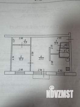 2-к квартира, вторичка, 49м2, 3/4 этаж
