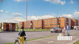 1-к квартира, строящийся дом, 53м2, 1/4 этаж