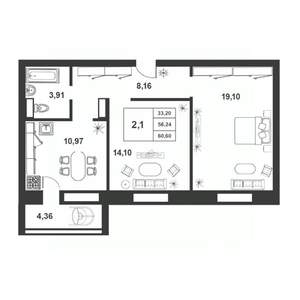 Фото квартиры на продажу (1)