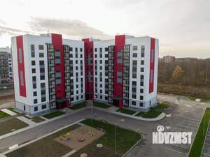 1-к квартира, строящийся дом, 44м2, 1/9 этаж