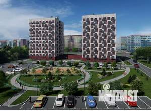 1-к квартира, вторичка, 37м2, 2/12 этаж