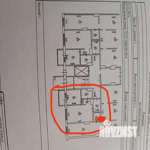 1-к квартира, вторичка, 33м2, 1/9 этаж