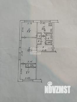 3-к квартира, вторичка, 52м2, 1/5 этаж