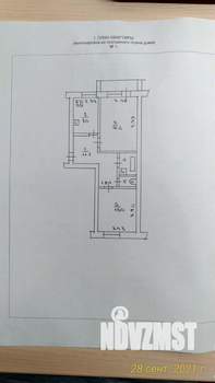 2-к квартира, вторичка, 52м2, 4/5 этаж