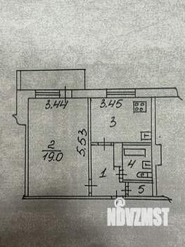 1-к квартира, вторичка, 38м2, 9/10 этаж