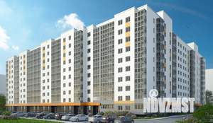 1-к квартира, строящийся дом, 40м2, 5/10 этаж