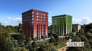 1-к квартира, строящийся дом, 38м2, 7/9 этаж