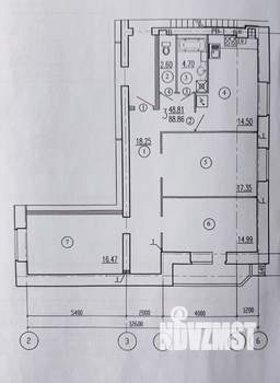 3-к квартира, вторичка, 89м2, 1/5 этаж