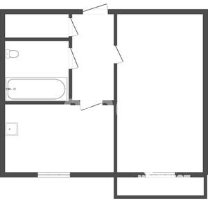 1-к квартира, вторичка, 39м2, 4/9 этаж