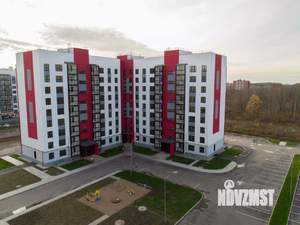 2-к квартира, строящийся дом, 56м2, 3/9 этаж
