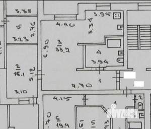 2-к квартира, вторичка, 75м2, 6/9 этаж