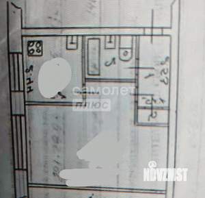 1-к квартира, вторичка, 31м2, 3/5 этаж