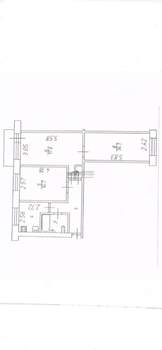 3-к квартира, вторичка, 60м2, 4/5 этаж