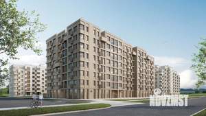 2-к квартира, строящийся дом, 48м2, 3/7 этаж