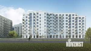1-к квартира, строящийся дом, 47м2, 8/8 этаж