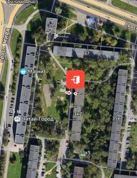 2-к квартира, вторичка, 46м2, 2/5 этаж