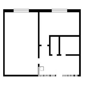 1-к квартира, вторичка, 28м2, 9/9 этаж
