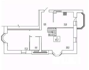 3-к квартира, вторичка, 109м2, 5/5 этаж