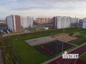 1-к квартира, строящийся дом, 45м2, 6/9 этаж