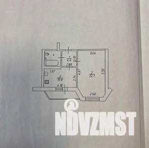 1-к квартира, вторичка, 42м2, 2/10 этаж