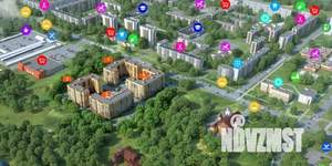 2-к квартира, строящийся дом, 56м2, 6/9 этаж