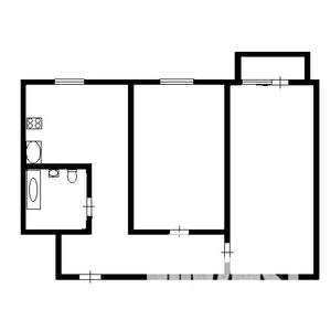 2-к квартира, вторичка, 47м2, 5/5 этаж