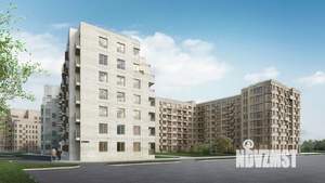 1-к квартира, строящийся дом, 36м2, 2/8 этаж