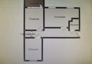 3-к квартира, вторичка, 57м2, 3/5 этаж