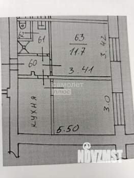2-к квартира, вторичка, 34м2, 8/9 этаж