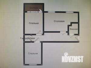 3-к квартира, вторичка, 57м2, 3/5 этаж