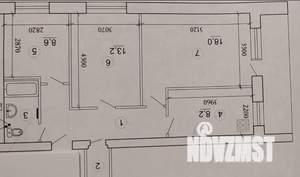 3-к квартира, вторичка, 61м2, 2/12 этаж